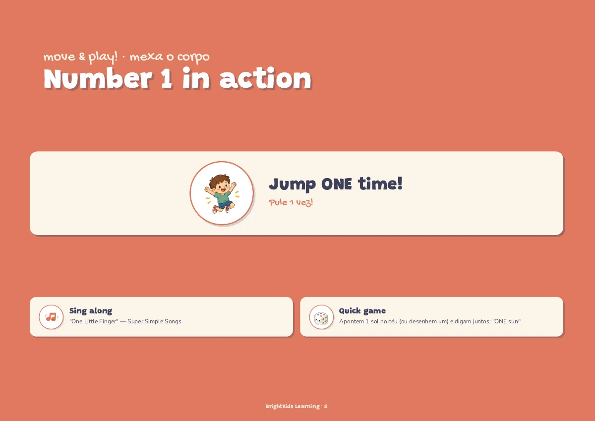 Vamos praticar — My Numbers Book
